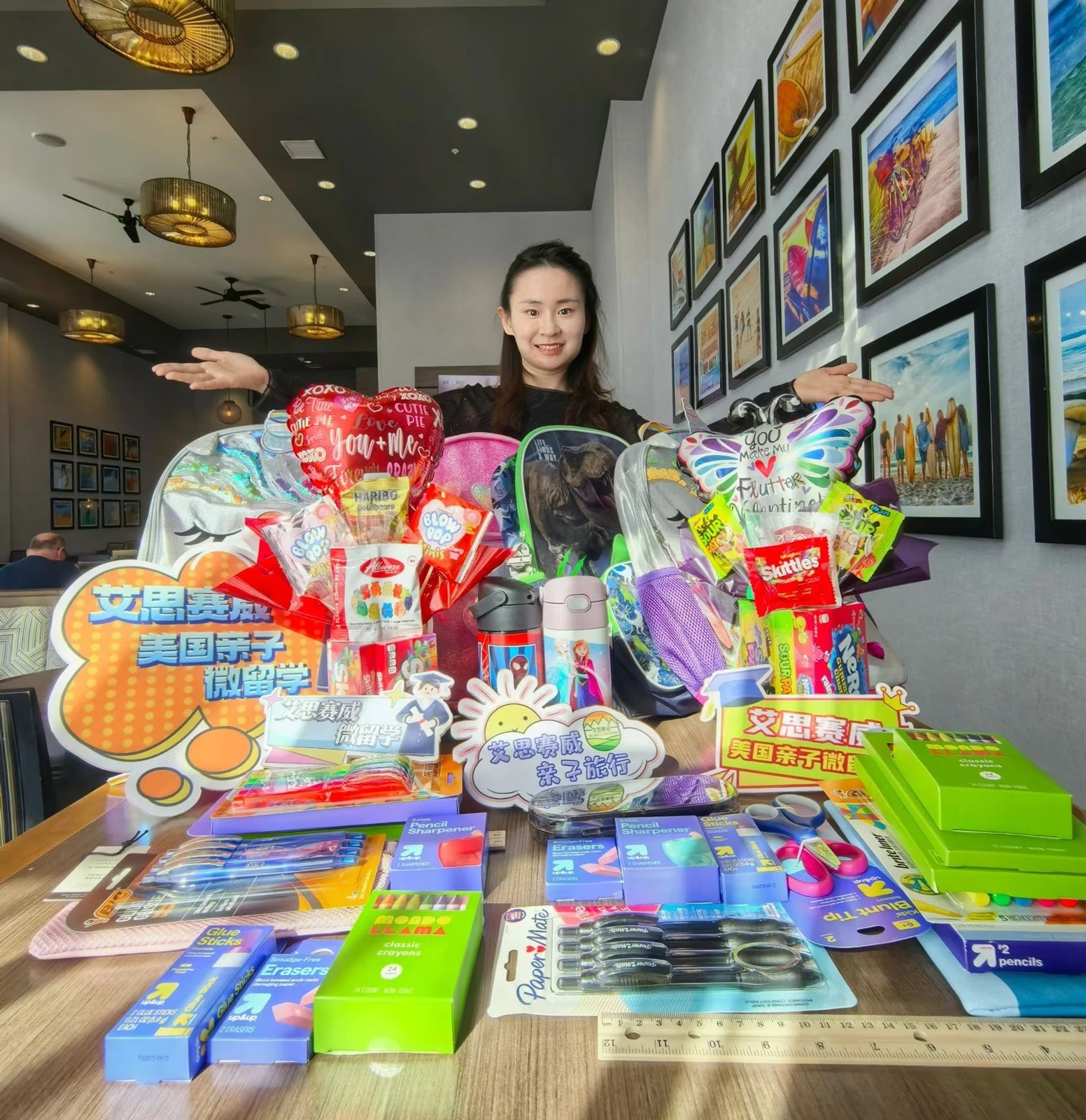 ASCWORLD welcome supplies and learning materials